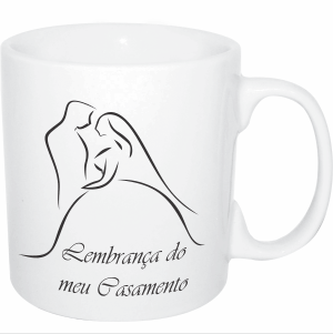 Caneca de cerâmica personalizada