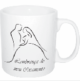 Caneca de cerâmica personalizada