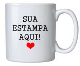 Caneca de porcelana personalizada